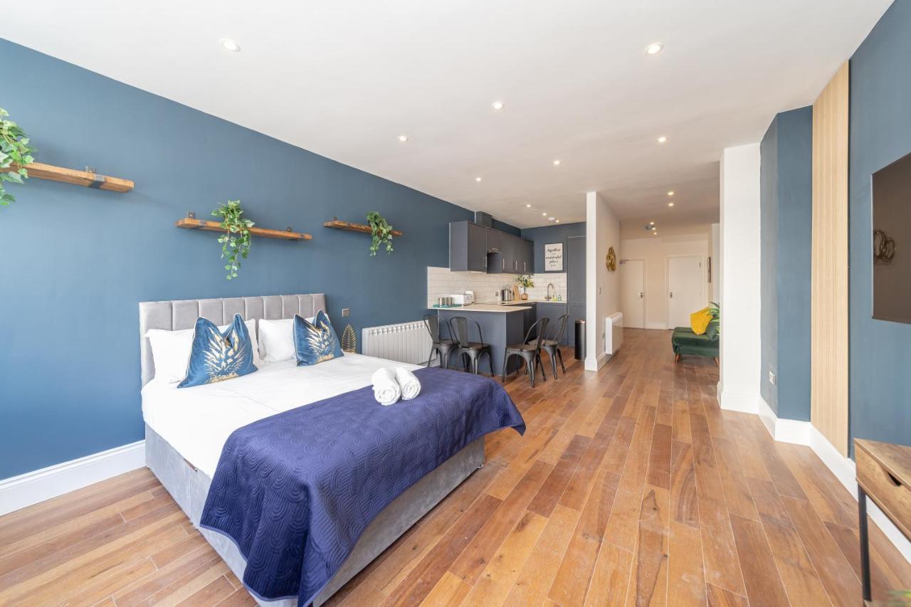 2Cq*Morden Studio Flat *Moments Away From Brighton Seafront Appartement Buitenkant foto